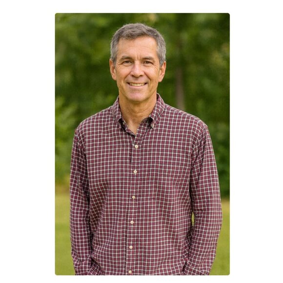 J McLaughlin Shirt Mens Large Multicolor Plaid Button Down Long Sleeve Casual - Picture 1 of 5